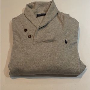 Grey Cowl neck sweatshirt